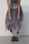 Marc Le Bihan tulle skirt purple black 2591 viollen black